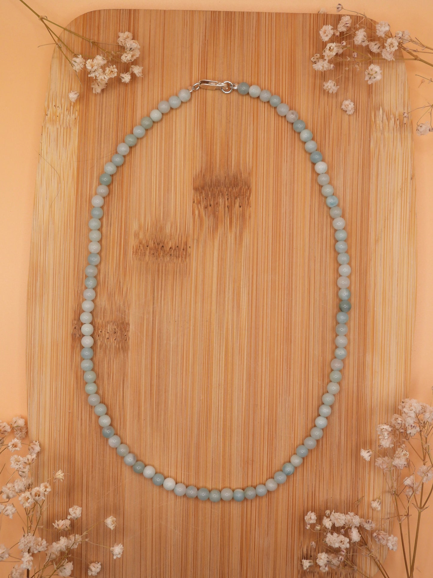 amazonite choker necklace