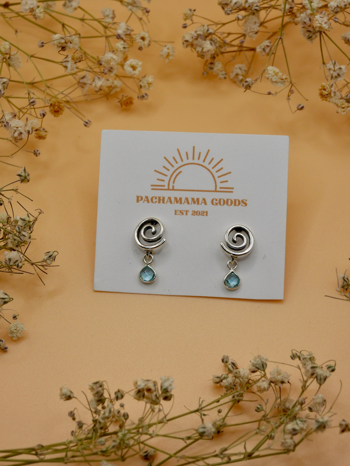 spiral earring