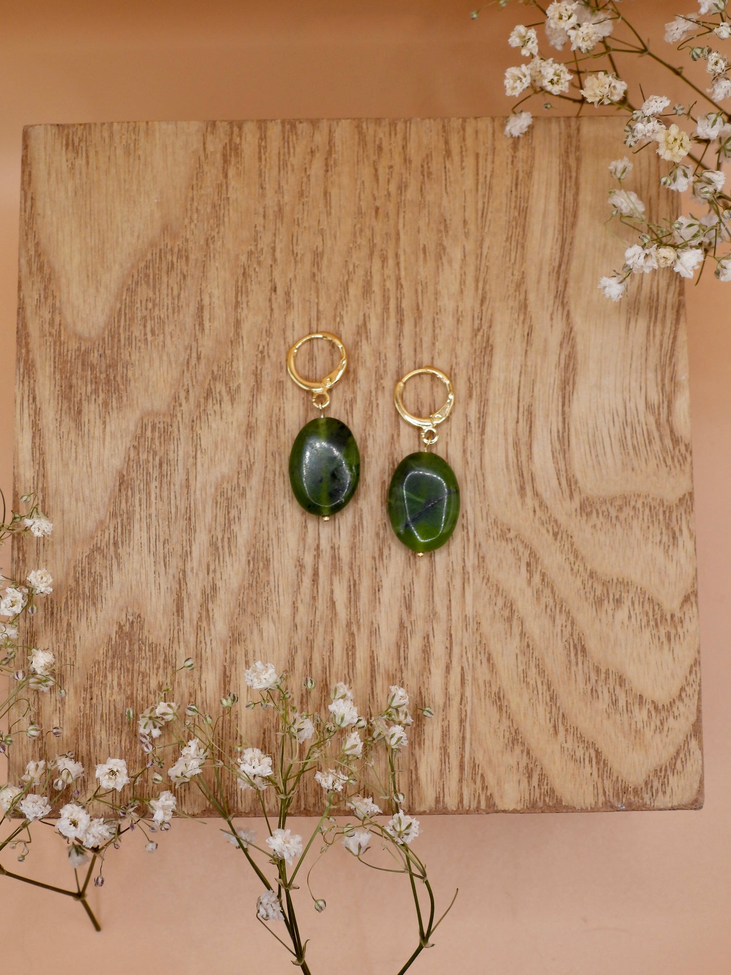 canadian jade earring
