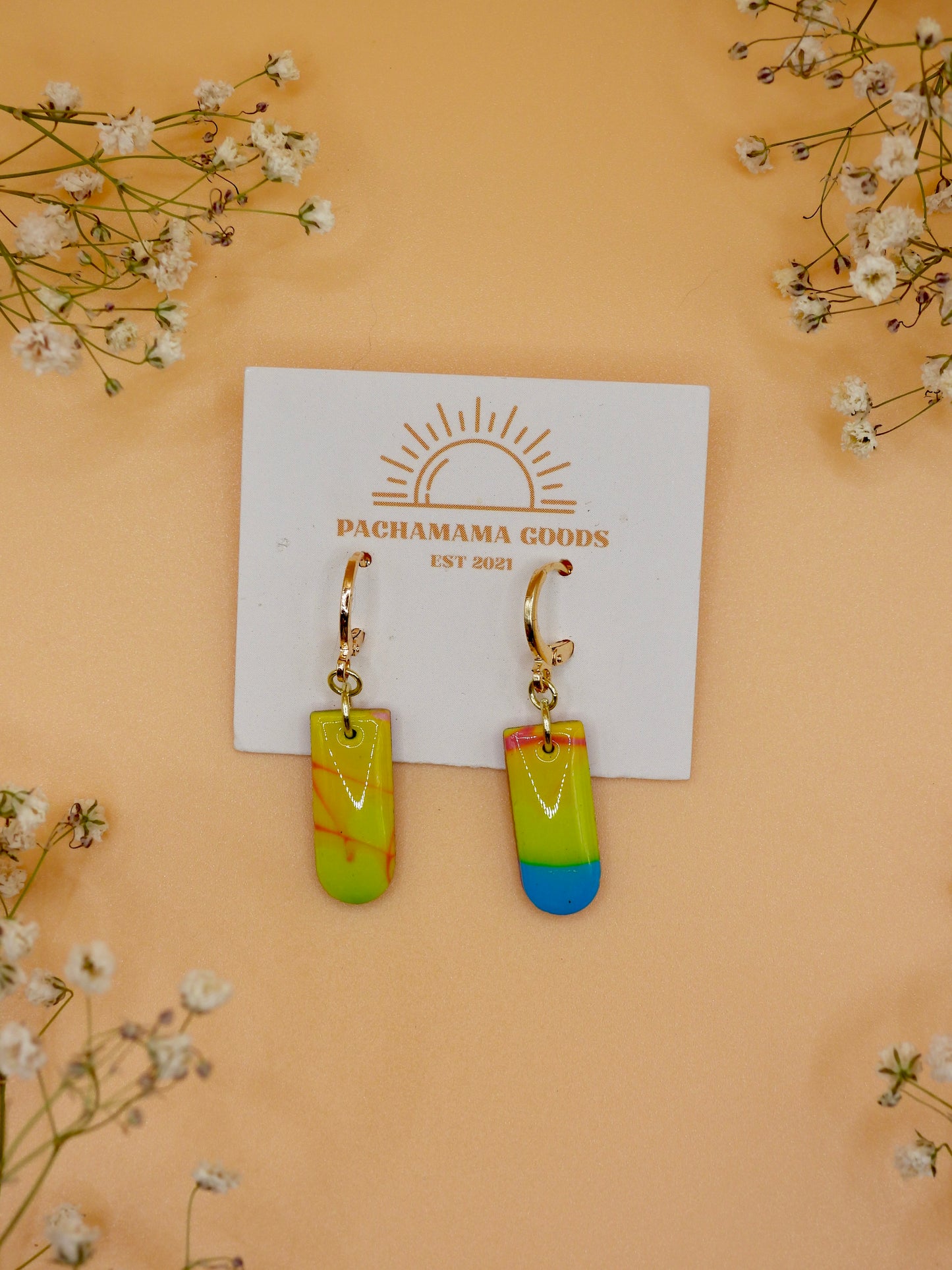 neon dreams earring