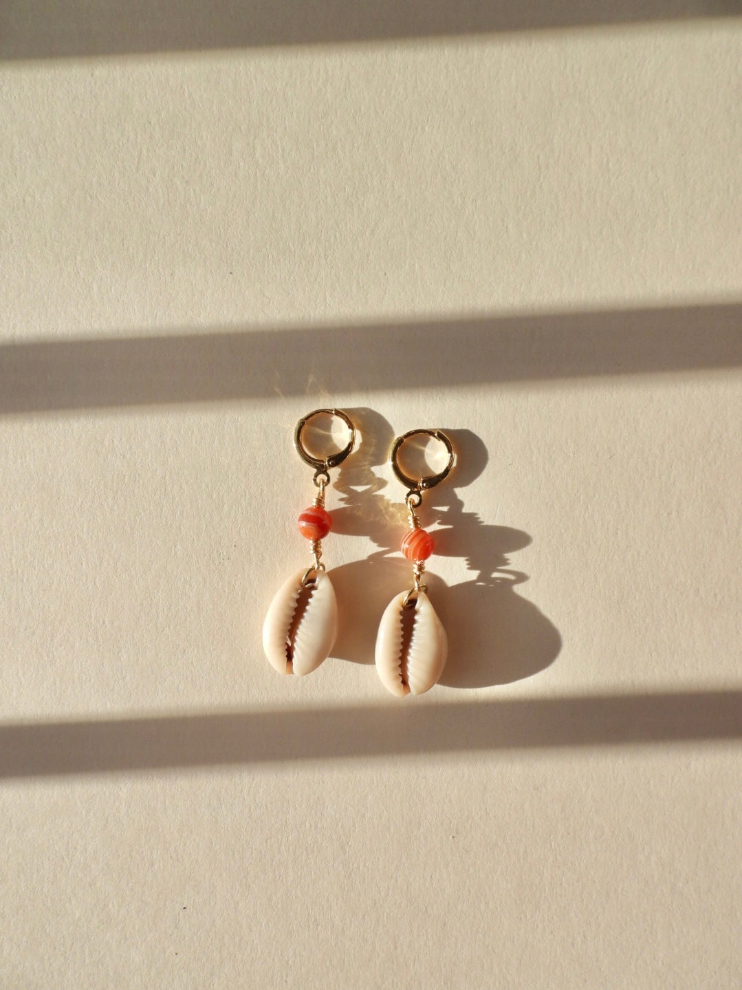 cowrie treasure earring