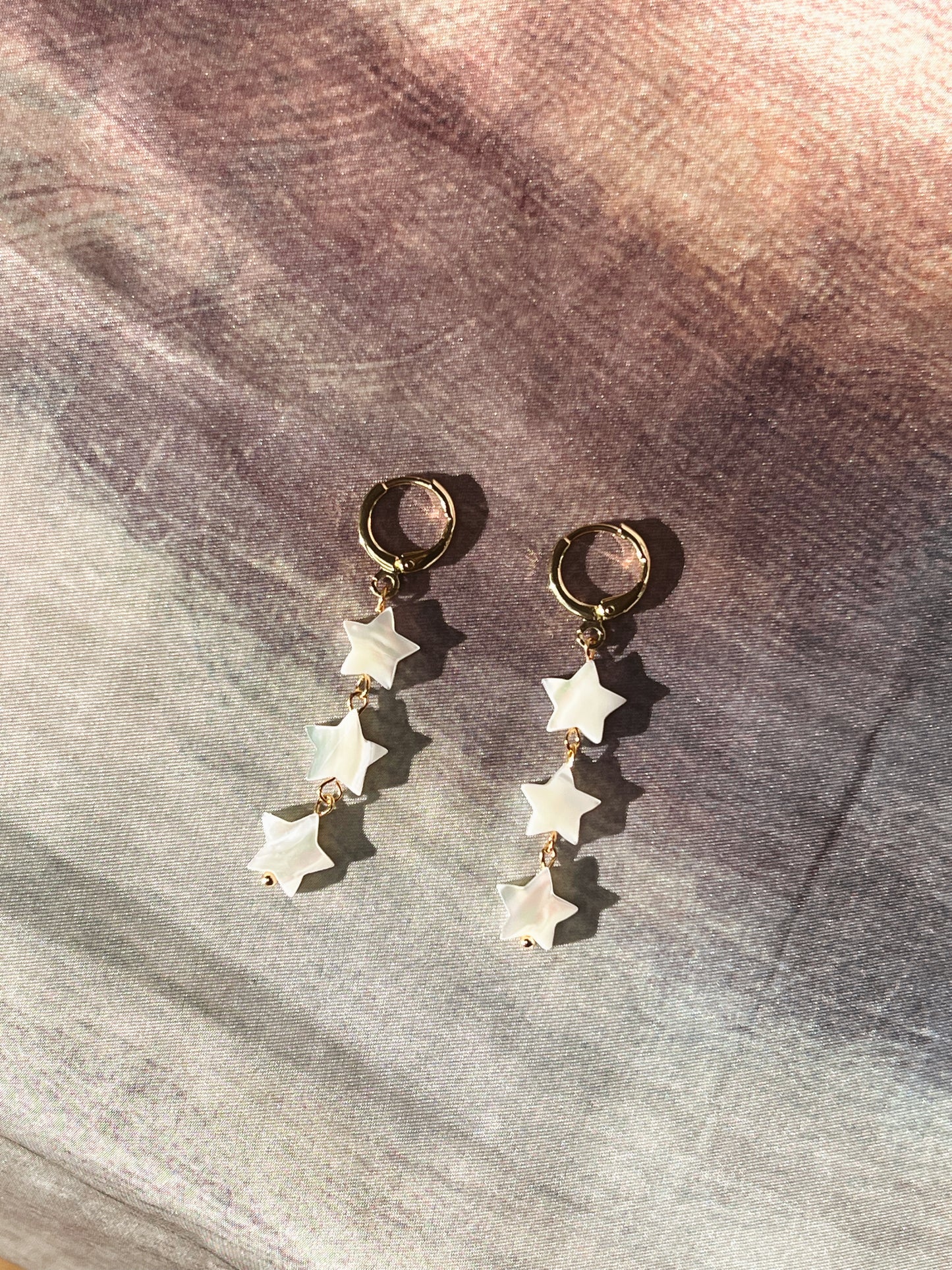 tri estrellita earring
