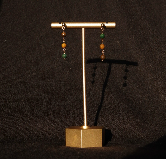 redwood drop earring