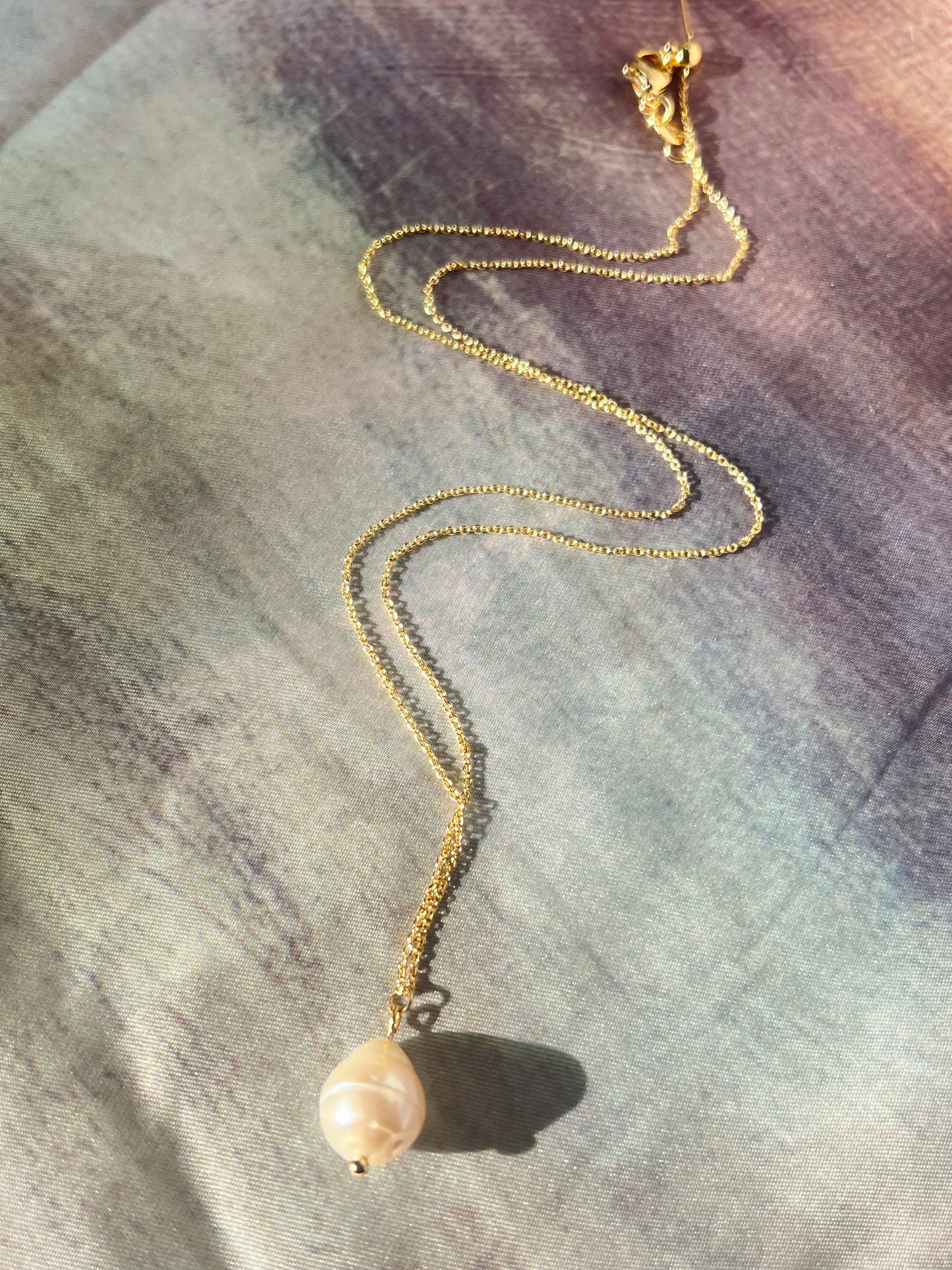 pearl chain necklace