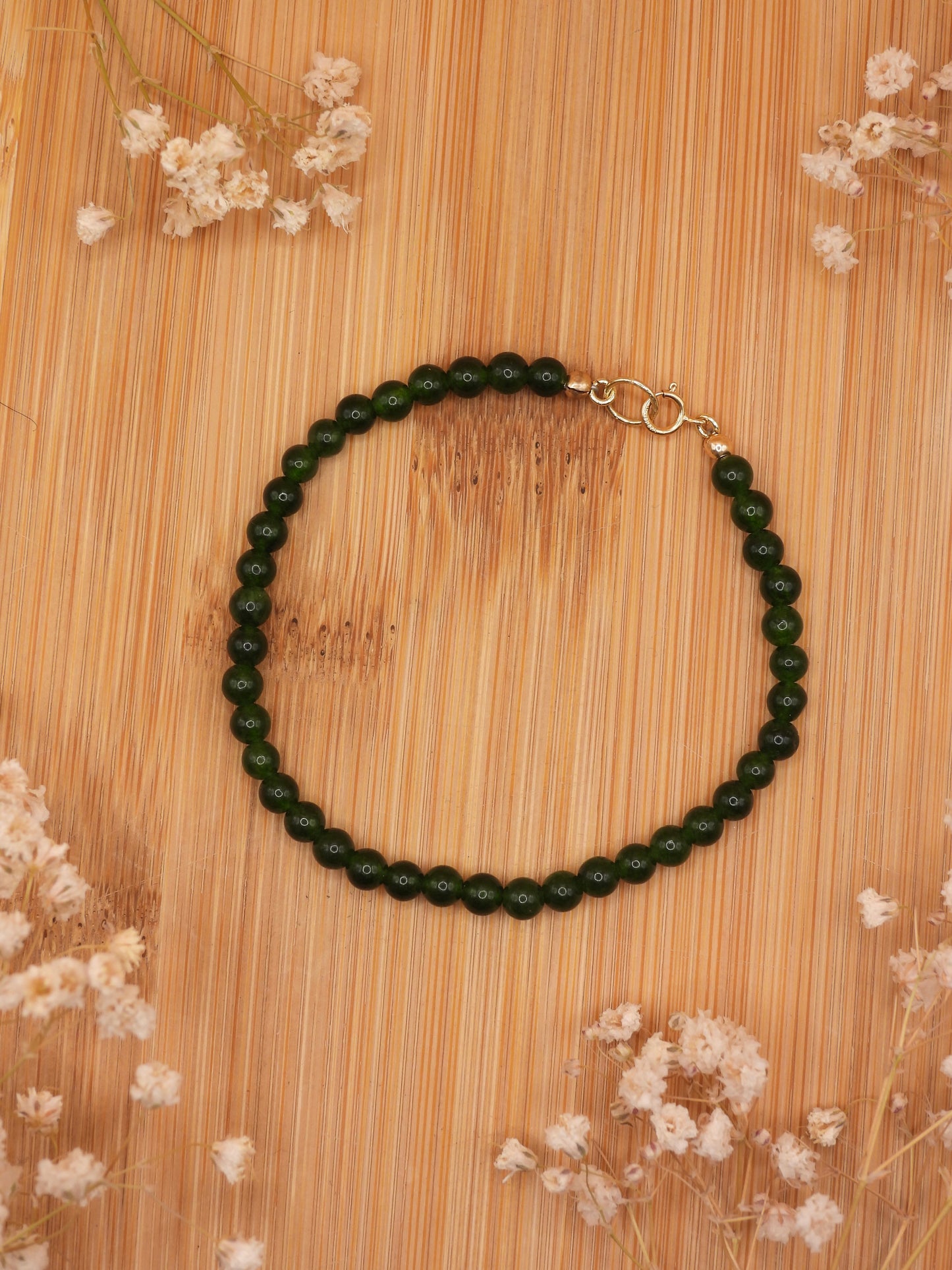 green jade bracelet