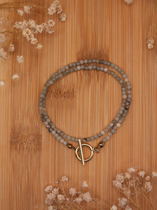 eagle eye agate infinity bracelet