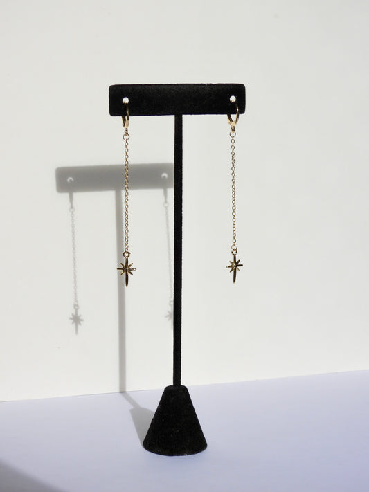 stellar chain earring
