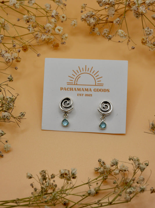 spiral earring