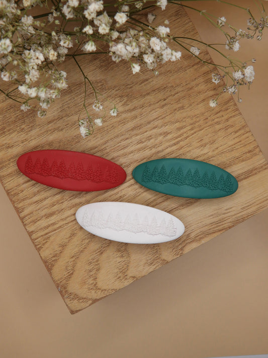 holiday mini barrette