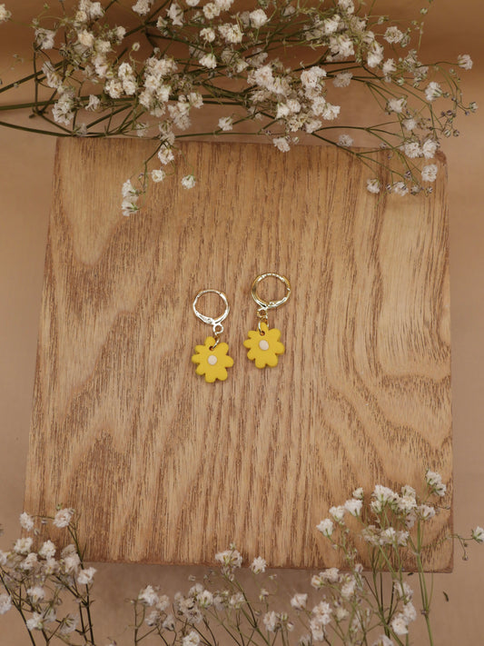 mini flower earring