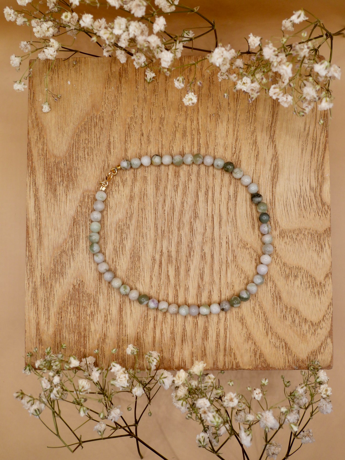 harmony jasper anklet