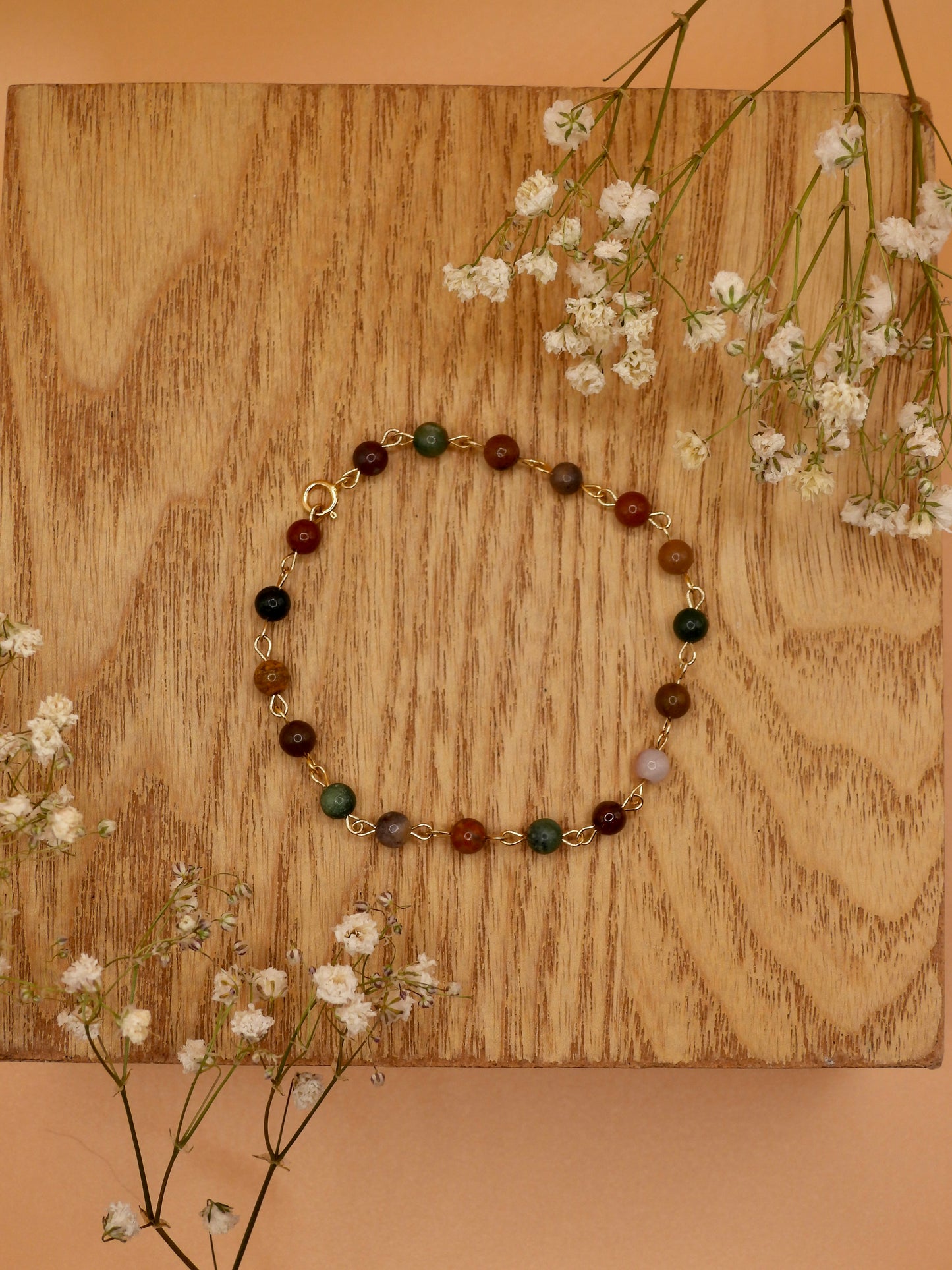 gem chain bracelet *gold