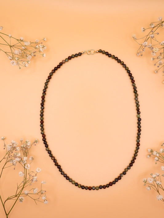 dragon bloodstone choker necklace