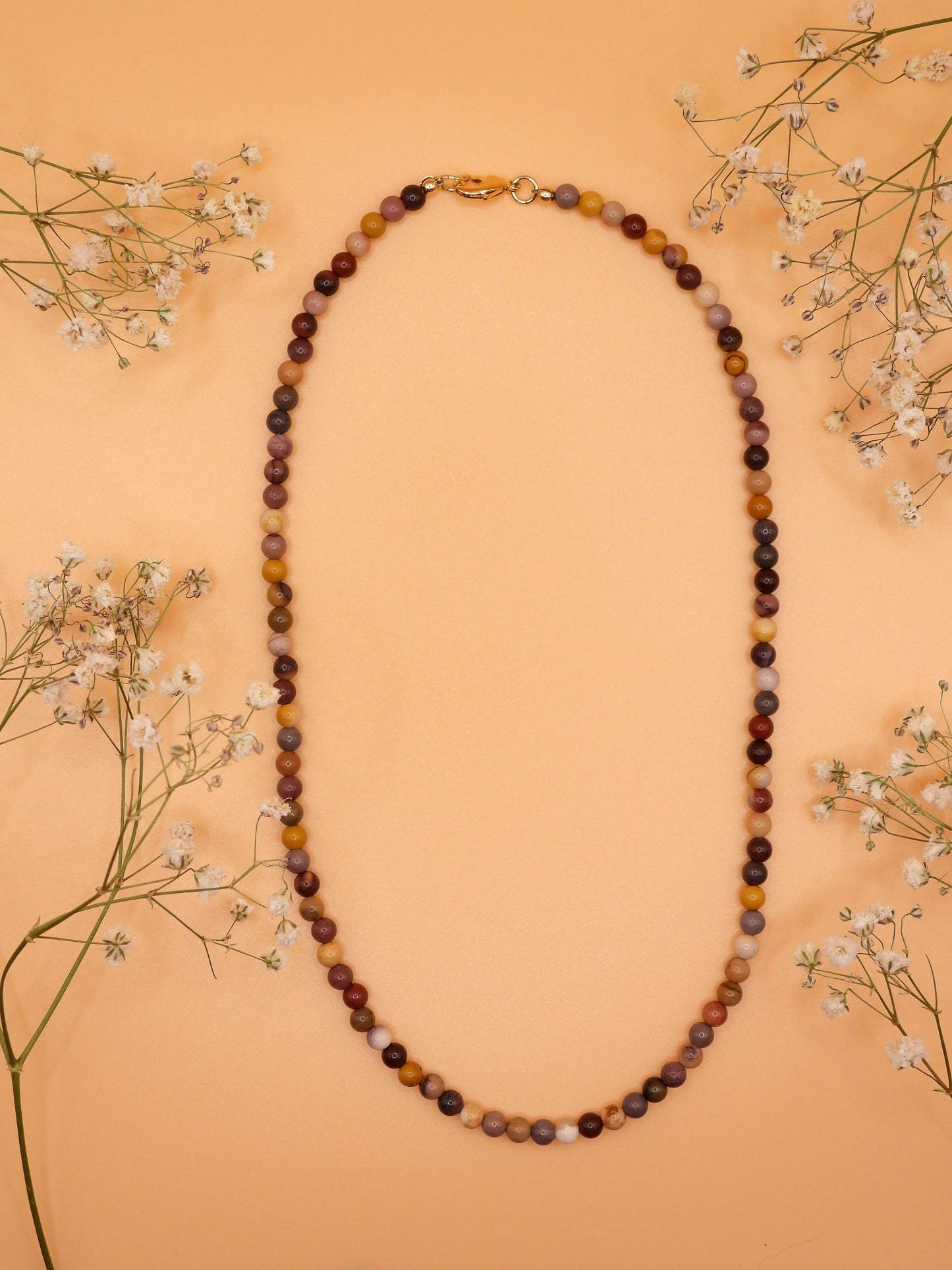 mookaite choker necklace
