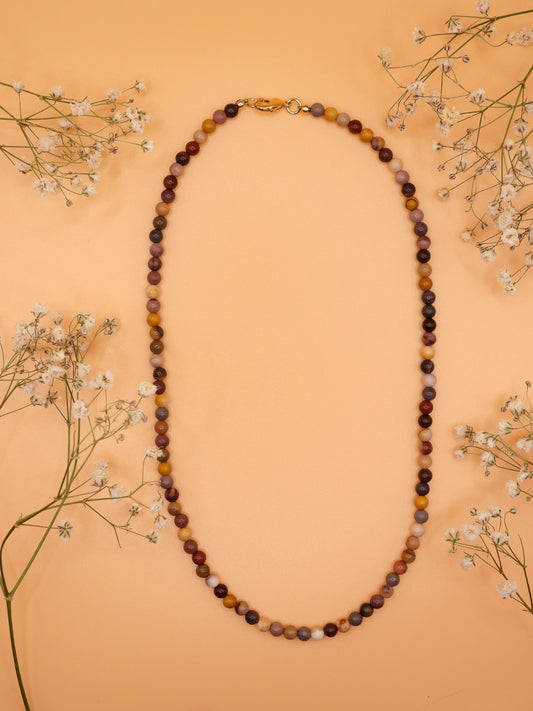 mookaite choker necklace