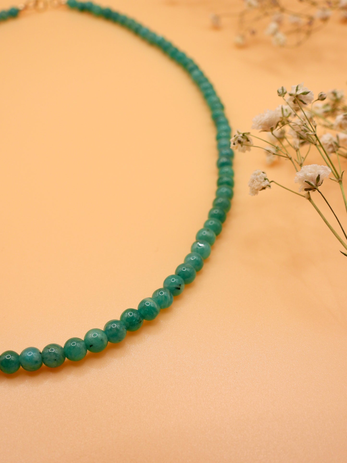 russian amazonite choker necklace