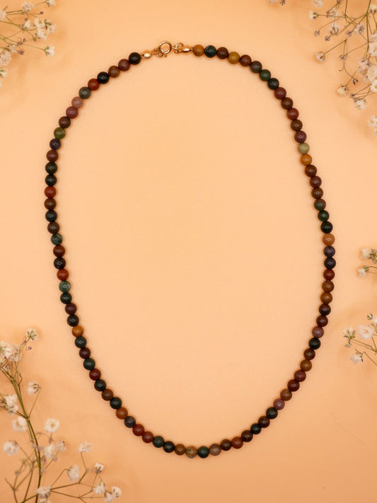 ocean jasper choker necklace