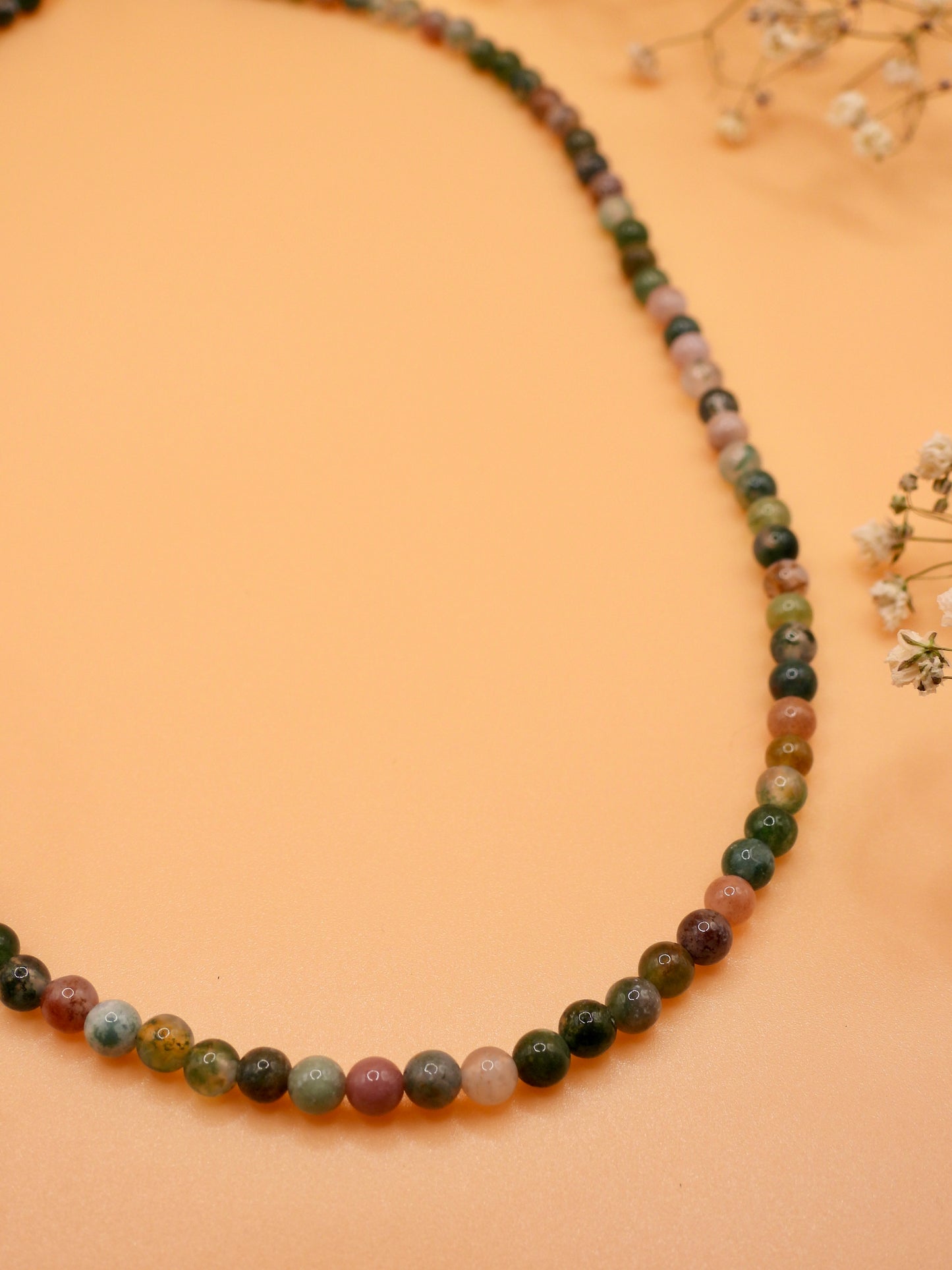 fancy jasper choker necklace