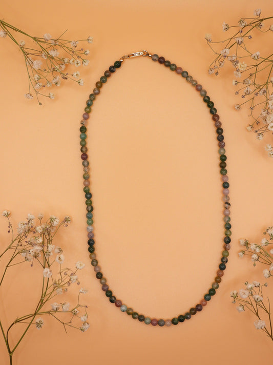 fancy jasper choker necklace