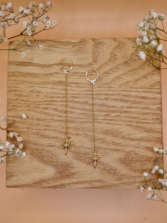 shooting star earring