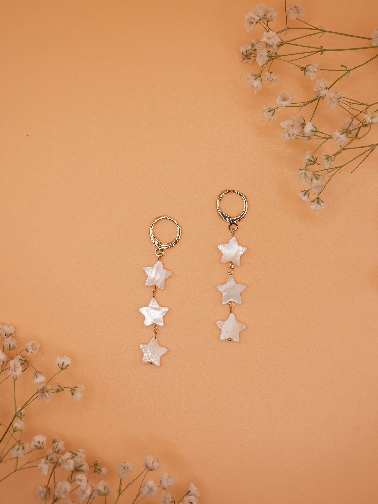 tri estrellita earring
