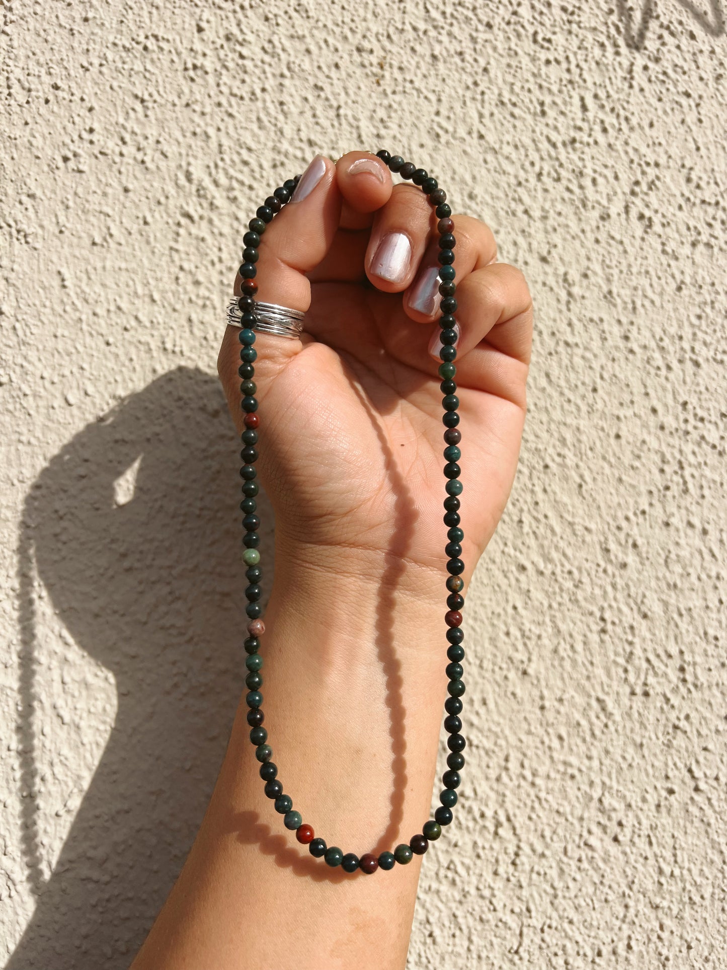 bloodstone choker necklace