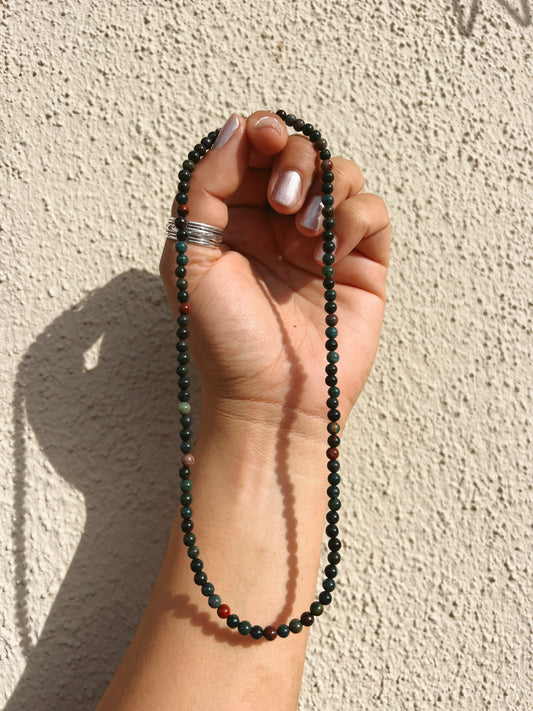 bloodstone choker necklace