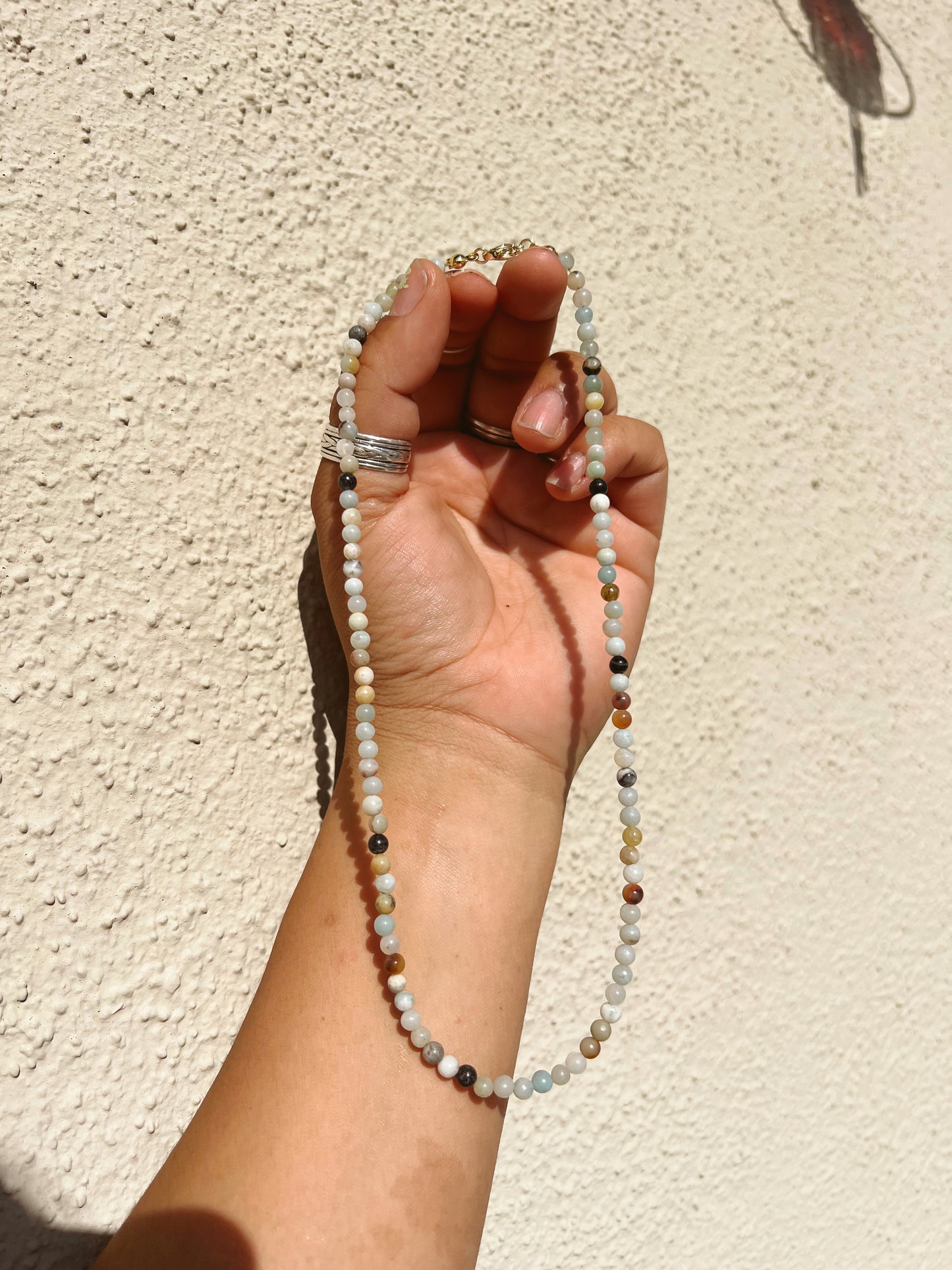 brazilian amazonite choker necklace